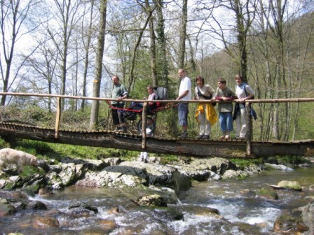 Randonnée sportive avec joëlettes, Solwaster 2005