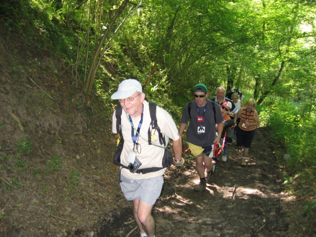 Grand rallye joëlettes à Namur, 2006