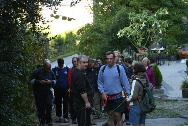 Randonnées très sportives avec joëlettes dans le Ninglinspo en 2007