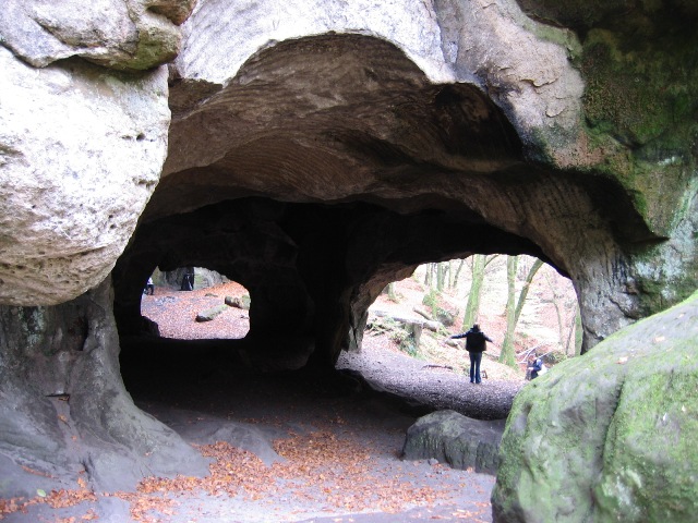 Randonnées sportives avec joëlettes en Petite Suisse luxembourgeoise en 2007