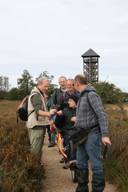 randonnée sportive avec joëlettes, Bérinzenne, 2011