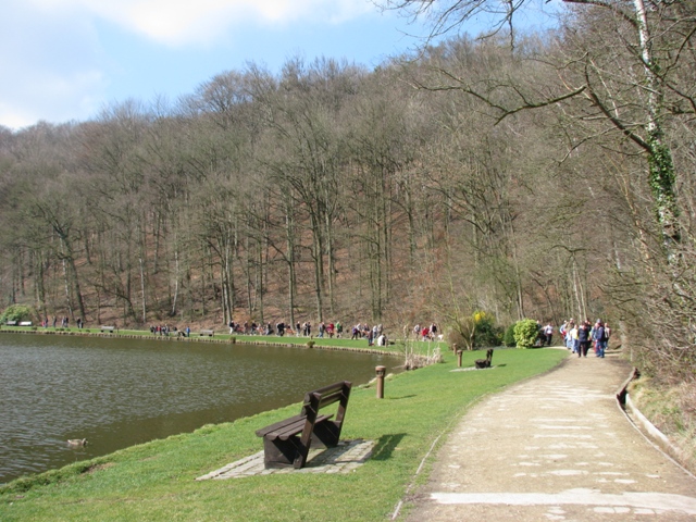 randonnée sportive avec joëlettes, Louvain-la-Neuve, 2011