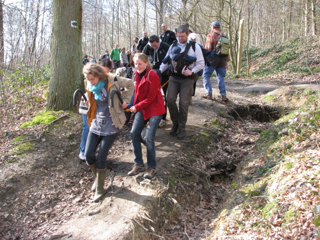 randonnée sportive avec joëlettes, Louvain-la-Neuve, 2011