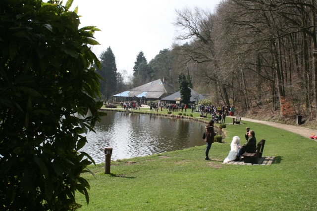 Randonnée sportive avec joëlettes, Louvain-la-Neuve, 2011