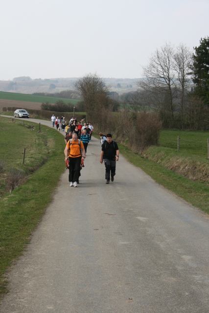 Randonnée sportive avec joëlettes à Bure, 2011