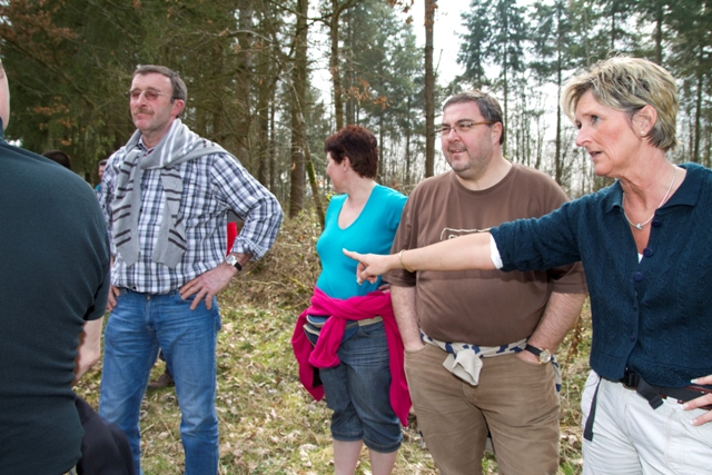 Randonnée sportive avec joëlettes, Bure, 2011