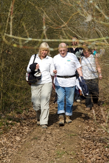 Randonnée sportive avec joëlettes, Bure, 2011