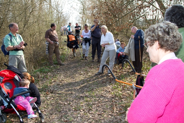 Randonnée sportive avec joëlettes, Bure, 2011