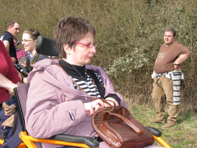 Randonnée sportive avec joëlettes, Bure, 2011