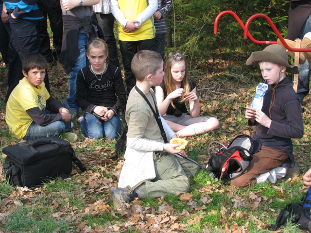 Randonnée sportive avec joëlettes, Bure, 2011