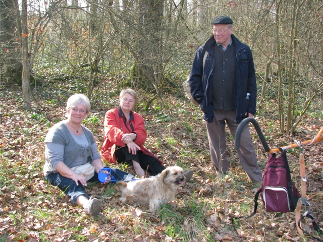 Randonnée sportive avec joëlettes, Bure, 2011