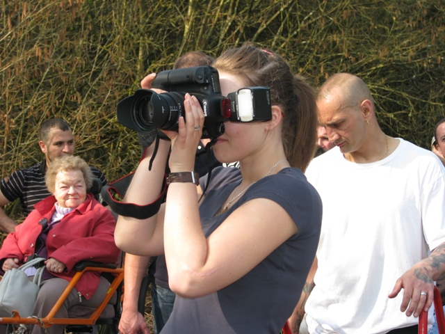 Randonnée sportive avec joëlettes, Bure, 2011