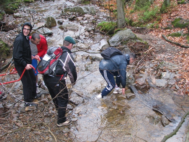 Randonnée sportive avec joëlettes, le Ninglinspo, 2011