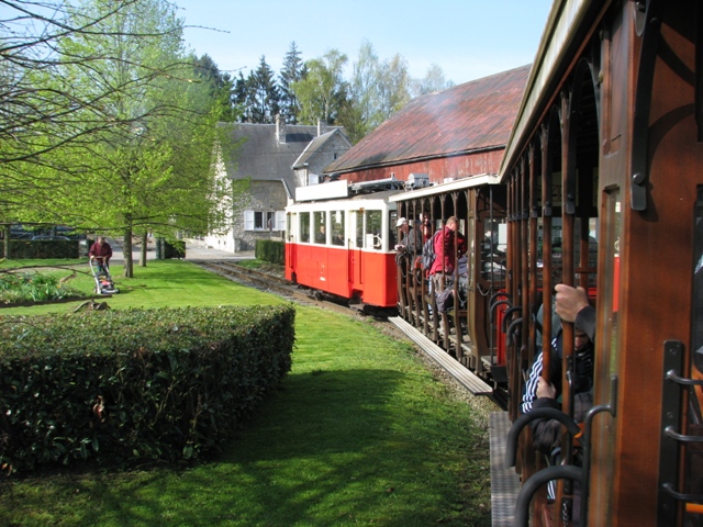 randonnée avec joëlettes, Han-sur-Lesse, 2011