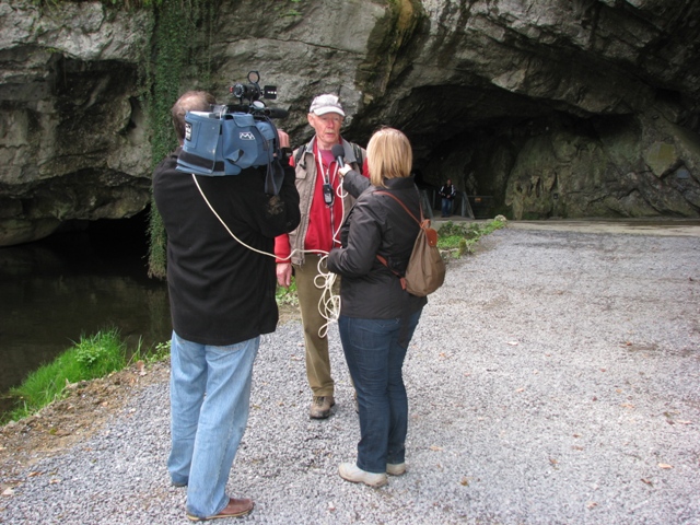 randonnée avec joëlettes, Han-sur-Lesse, 2011