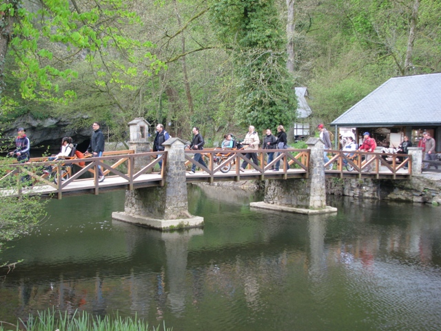 randonnée avec joëlettes, Han-sur-Lesse, 2011