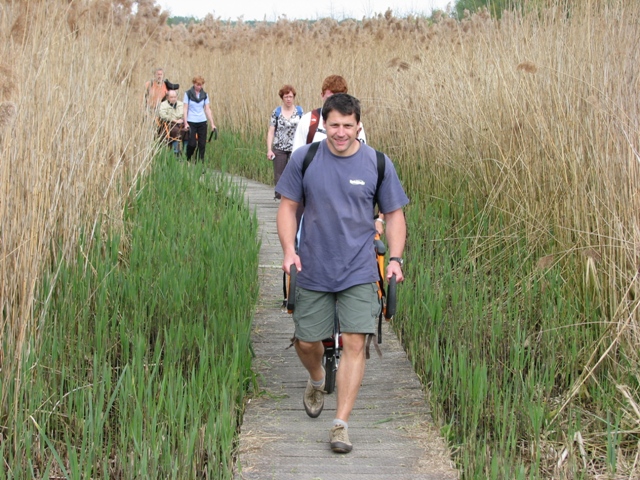 randonnée avec joëlettes, Zoutleeuw, 2011