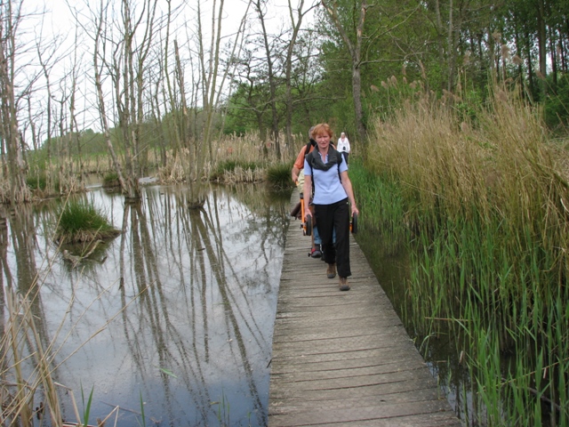 randonnée avec joëlettes, Zoutleeuw, 2011