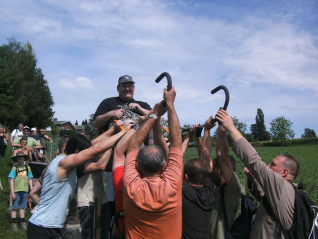 Randonnée sportive avec joëlettes, Trooz, 2011