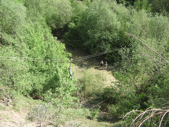 Randonnée sportive avec joëlettes, Trooz, 2011