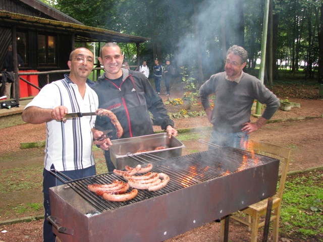 Randonnée sportive avec joëlettes, Marneffe, 2011