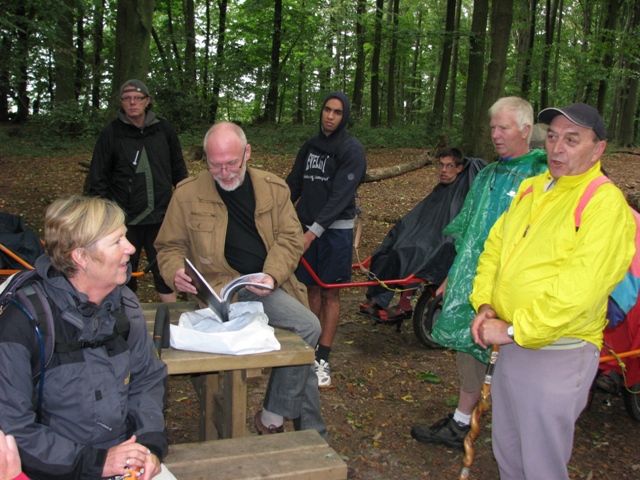 Randonnée sportive avec joëlettes, Braine-le-Comte,  2011