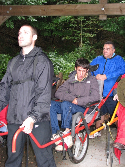 Randonnée sportive avec joëlettes, Braine-le-Comte,  2011