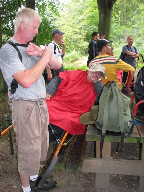 Randonnée sportive avec joëlettes, Braine-le-Comte,  2011