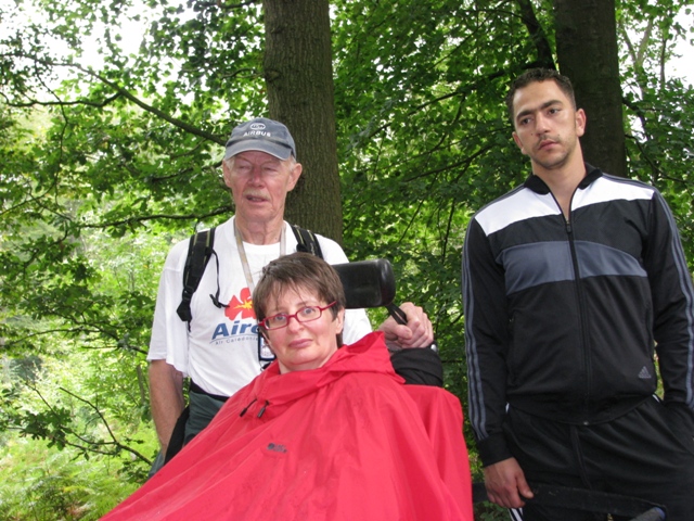 Randonnée sportive avec joëlettes, Braine-le-Comte,  2011