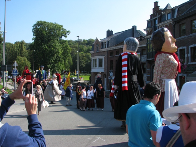 Randonnée sportive avec joëlettes, Tilff, 2011