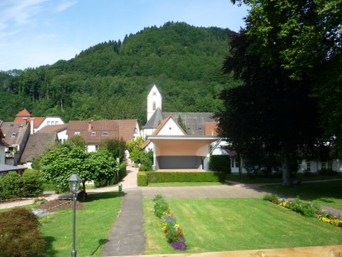 randonnée sportive avec joëlettes, Wolfach, 2012