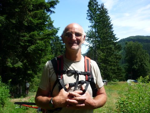 randonnée sportive avec joëlettes, Wolfach, 2012