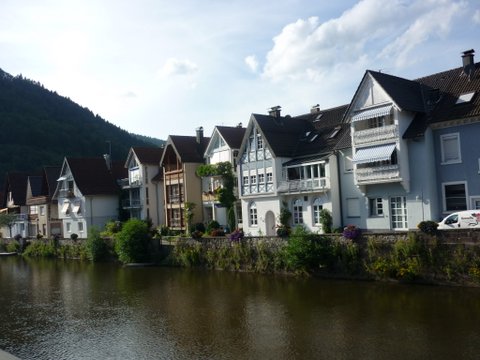 randonnée sportive avec joëlettes, Wolfach, 2012