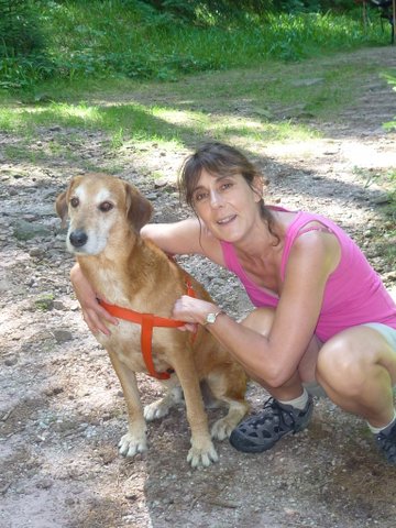 randonnée sportive avec joëlettes, Wolfach, 2012