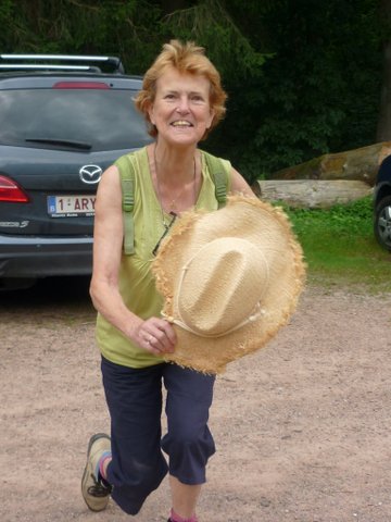 randonnée sportive avec joëlettes, Wolfach, 2012