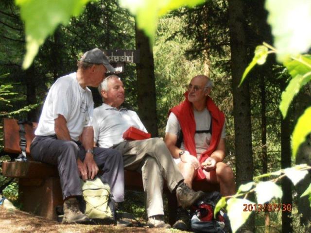 randonnée sportive avec joëlettes, Wolfach, 2012