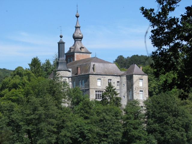 randonnée sportive avec joëlettes, Mariembourg, 2012