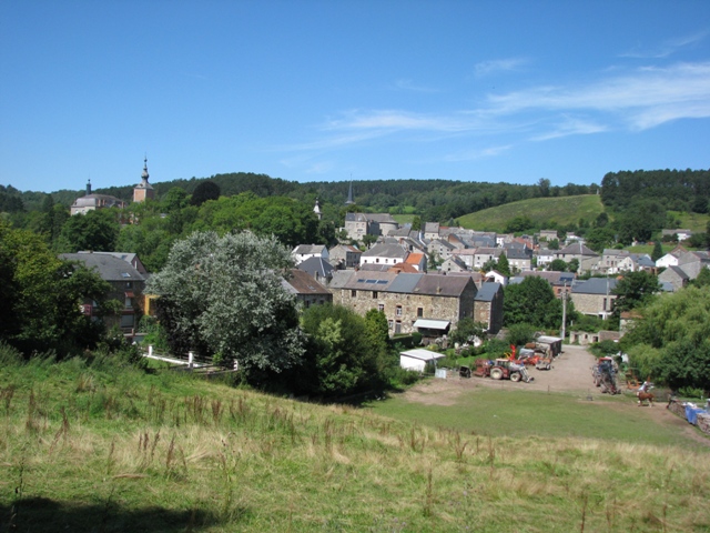 randonnée sportive avec joëlettes, Mariembourg, 2012