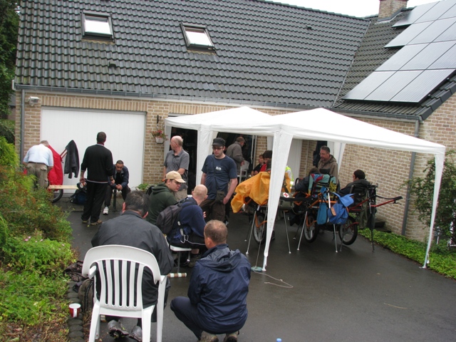 randonnée sportive avec joëlettes, Chèvremont, 2012