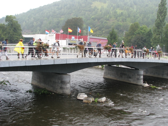 randonnée sportive avec joëlettes, Chèvremont, 2012