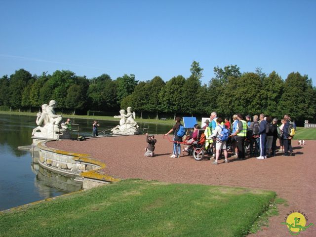 randonnée sportive avec joëlettes, Beloeil, 2012