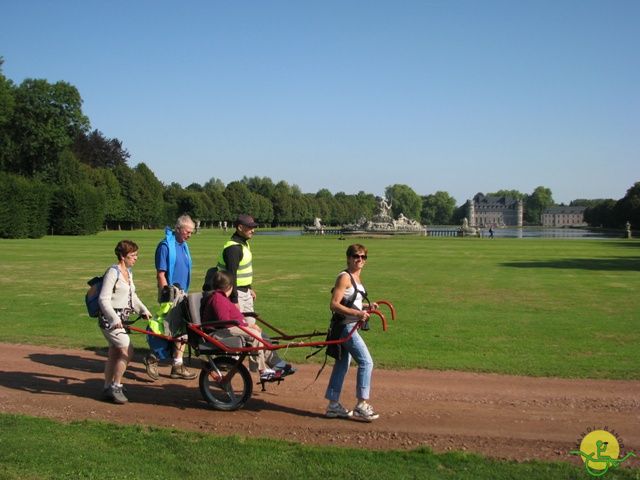 randonnée sportive avec joëlettes, Beloeil, 2012