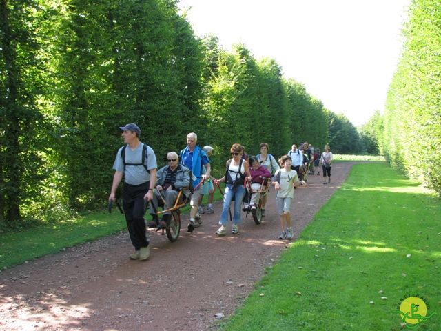 randonnée sportive avec joëlettes, Beloeil, 2012