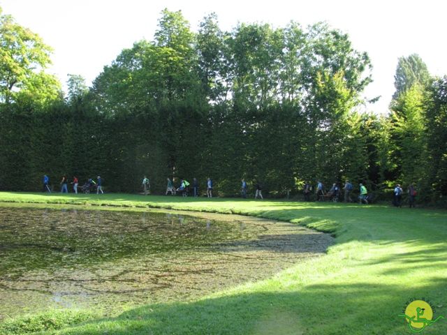 randonnée sportive avec joëlettes, Beloeil, 2012