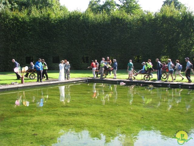 randonnée sportive avec joëlettes, Beloeil, 2012