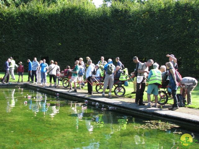 randonnée sportive avec joëlettes, Beloeil, 2012