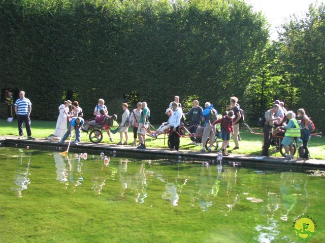 randonnée sportive avec joëlettes, Beloeil, 2012