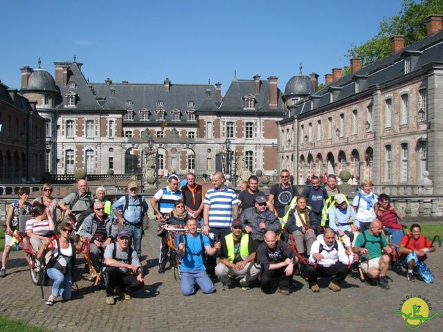 randonnée sportive avec joëlettes, Beloeil, 2012