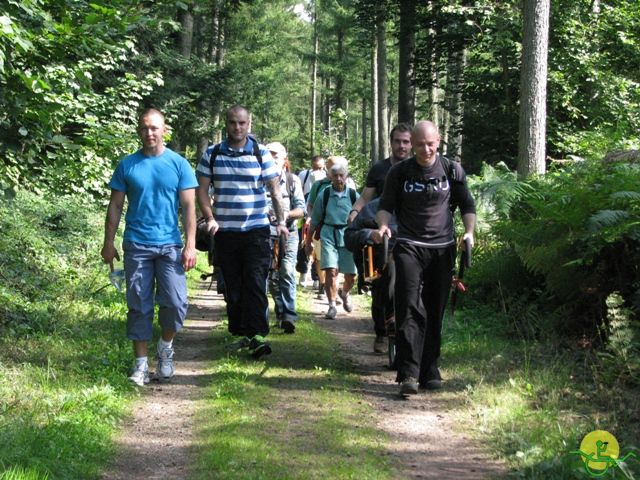 randonnée sportive avec joëlettes, Beloeil, 2012