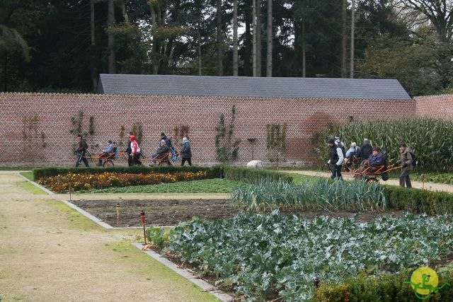 randonnée avec joëlettes, Jehay, 2012